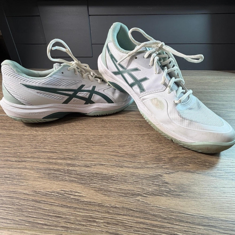Asics Game FF Men's Court Shoes FlyteFoam Size 9.5 Tennis Pickleball preppy